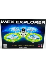 IMEX IMX17601 EXPLORER RC MICRO QUADCOPTER RED