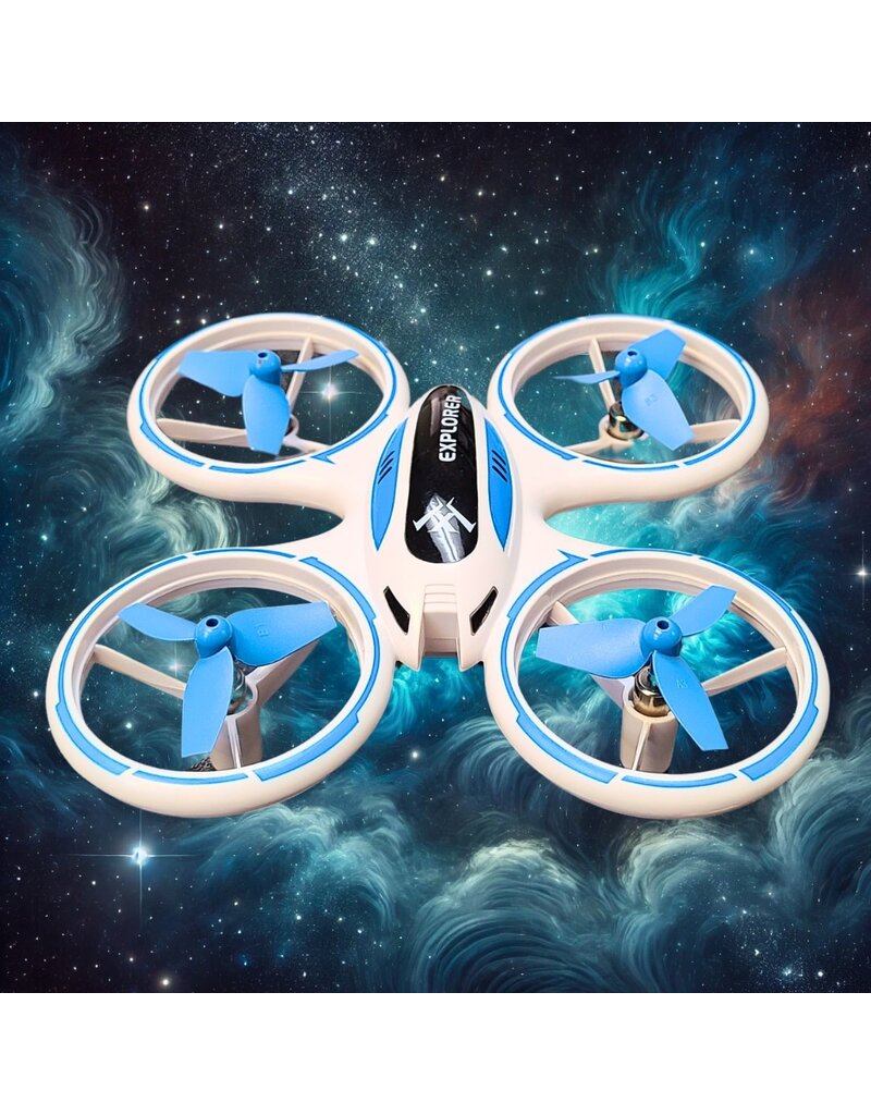IMEX IMX17600 EXPLORER RC MICRO QUADCOPTER BLUE
