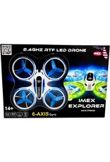 IMEX IMX17600 EXPLORER RC MICRO QUADCOPTER BLUE