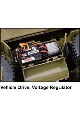 IMEX IMXHGP80305 8X8 DUMP TRUCK W/LEDS AND SOUND GREEN