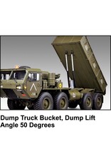IMEX IMXHGP80305 8X8 DUMP TRUCK W/LEDS AND SOUND GREEN