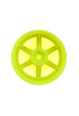 YOKOMO YOKRP-6313Y6A 12MM HEX RACING PERFORMER HIGH TRACTION RWD DRIFT WHEELS (YELLOW) (2) (6MM OFFSET)