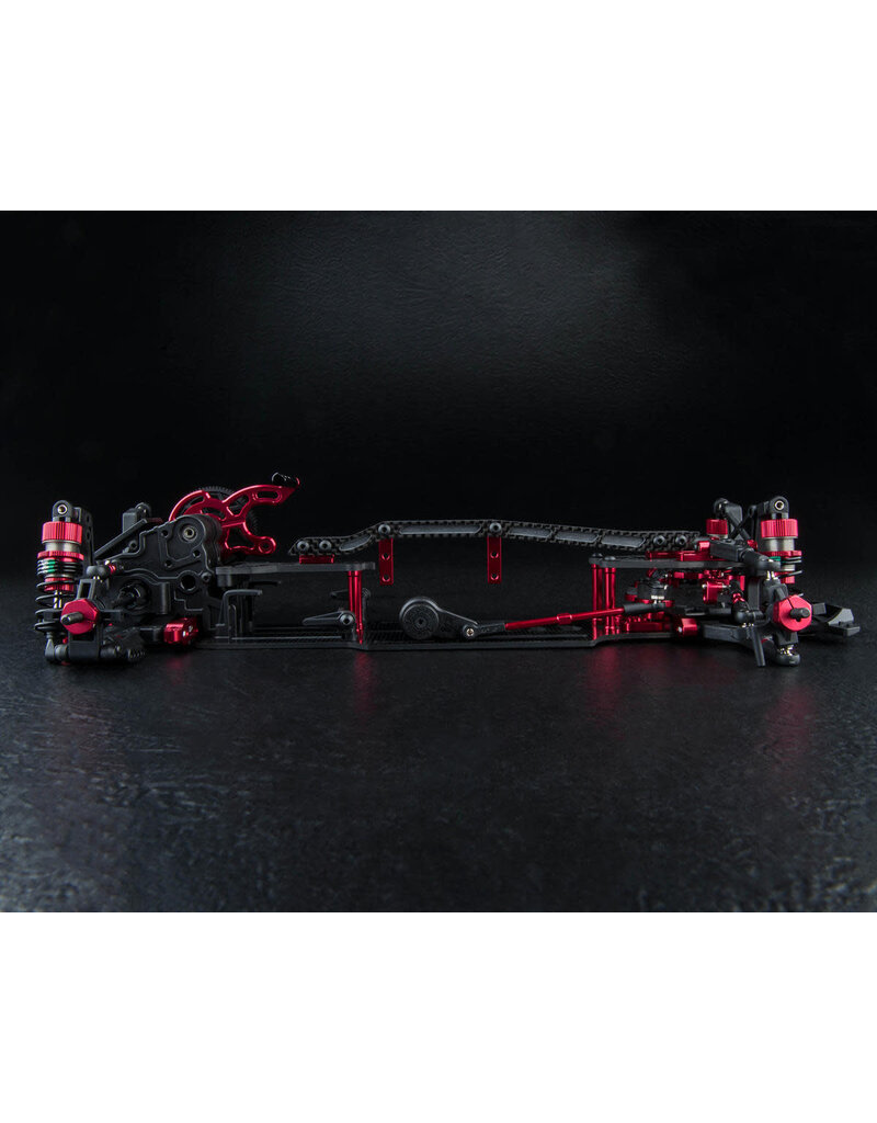 MST MXS-532219R RMX 4 GT 1/10 RWD ELECTRIC COMPETITION DRIFT CAR KIT (RED) (NO BODY)