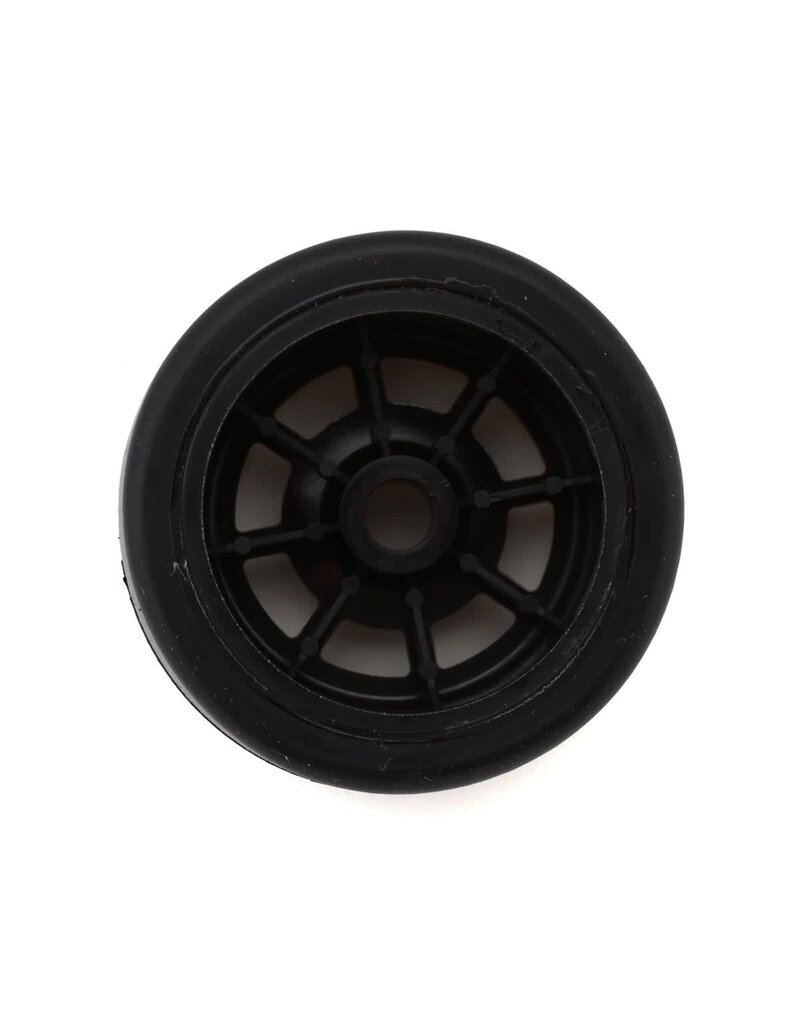 BSR RACING BXRRR1000 1/10 RACE RADIAL PAN CAR/WGT-R RUBBER BELTED PRE-MOUNTED CARPET TIRES (4)