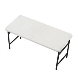 KNIGHT CUSTOMS KNI415 1/10 FOLDING CAMPING TABLE (WHITE) (PLA TOUGH+)