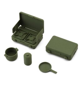 KNIGHT CUSTOMS KNI417 1/10 CAMPING STOVE SCALE ACCESSORY SET (GREEN) (PLA)