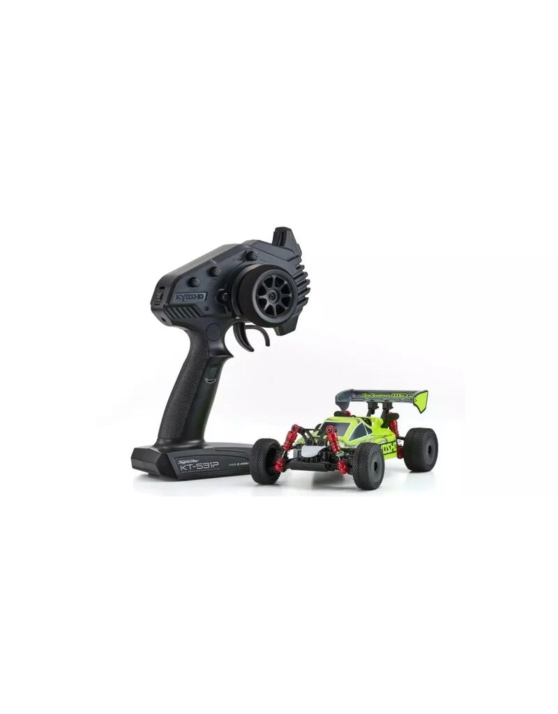 KYOSHO KYO32097WY MINI-Z BUGGY READYSET INFERNO MP9 TKI WHITE / YELLOW