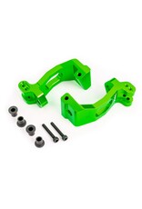 TRAXXAS TRA9532G SLEDGE GREEN 6061-T6 ALUMINUM CASTER BLOCKS (L&R)