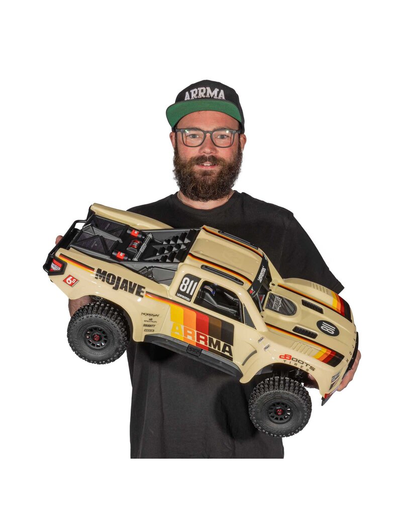ARRMA ***PRE-ORDER*** ARA7604V3T2 1/7 MOJAVE 6S 4X4 RTR BRUSHLESS DESERT TRUCK , BEIGE