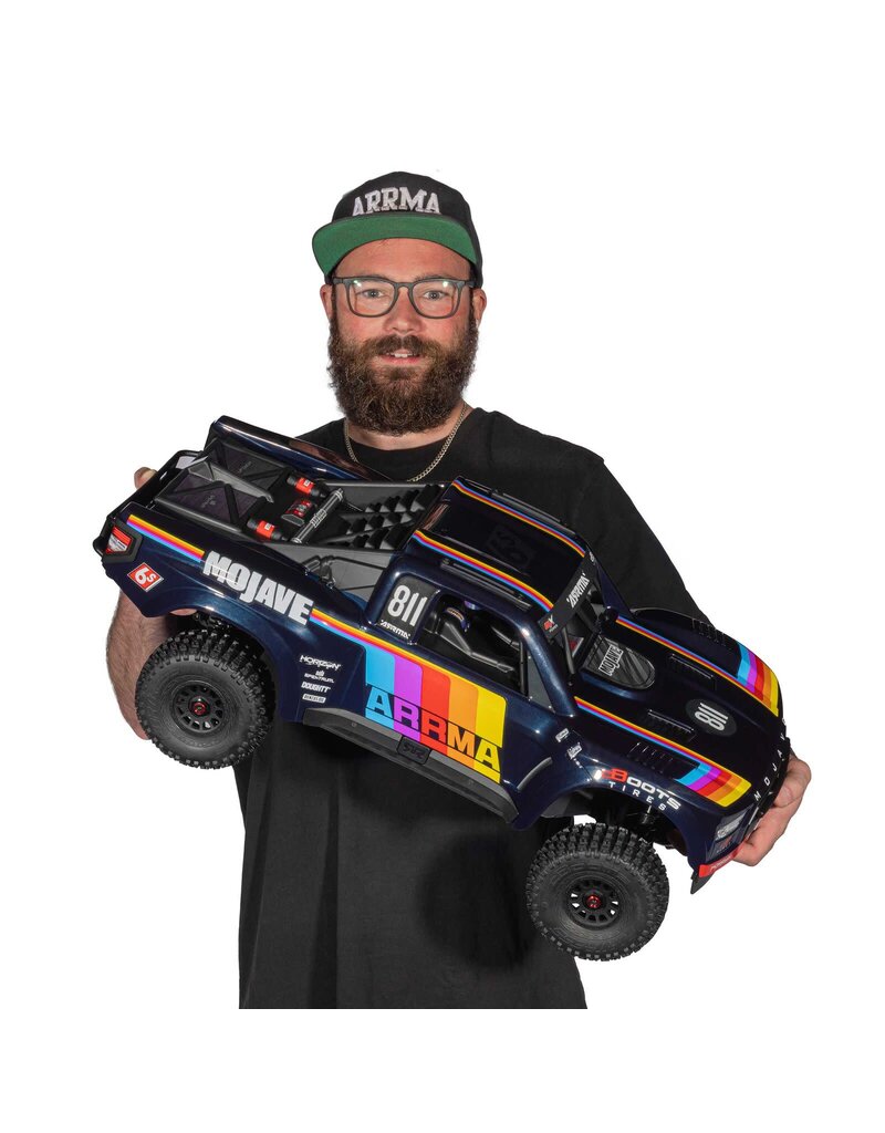 ARRMA ***PRE-ORDER*** ARA7604V3T1 1/7 MOJAVE 6S 4X4 RTR BRUSHLESS DESERT TRUCK , BLUE