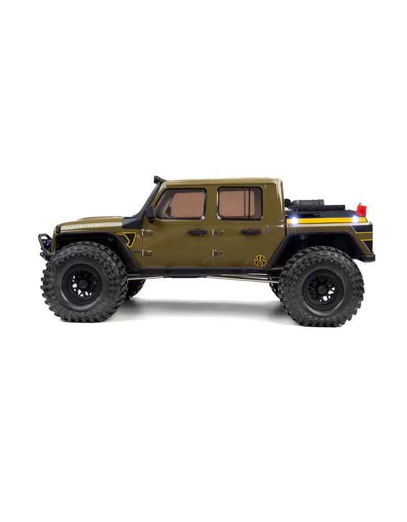 AXIAL AXI-2443T2 1/10 AXIAL SCX10 III JEEP JT GLADIATOR 4X4 RTR BRUSHED ROCK CRAWLER, GREEN