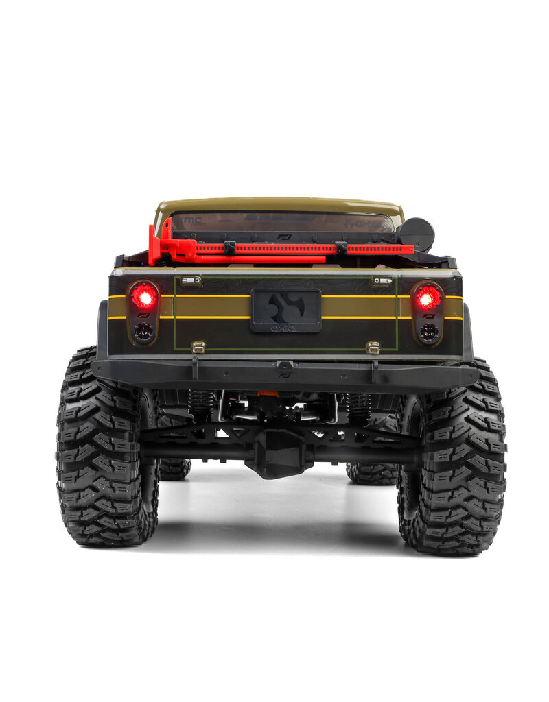 AXIAL AXI-2443T2 1/10 AXIAL SCX10 III JEEP JT GLADIATOR 4X4 RTR BRUSHED ROCK CRAWLER, GREEN