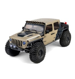 AXIAL AXI-2443T1 1/10 AXIAL SCX10 III JEEP JT GLADIATOR 4X4 RTR BRUSHED ROCK CRAWLER: TAN