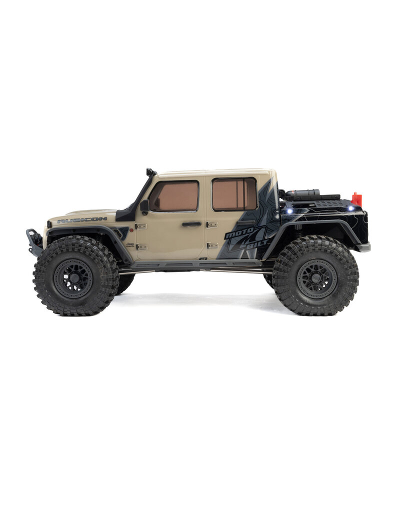 AXIAL AXI-2443T1 1/10 AXIAL SCX10 III JEEP JT GLADIATOR 4X4 RTR BRUSHED ROCK CRAWLER, TAN
