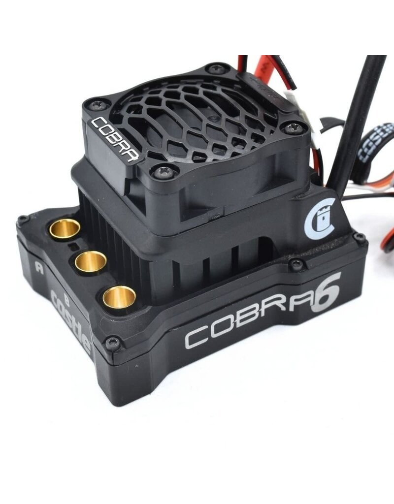 CASTLE CREATIONS CSE010-0184-00 COBRA 6 8S 1/6 BRUSHLESS ESC
