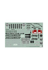 PROLINE RACING PRO350200 JEEP WRANGLER UNLIMITED RUBICON CLR BDY: TRX-4