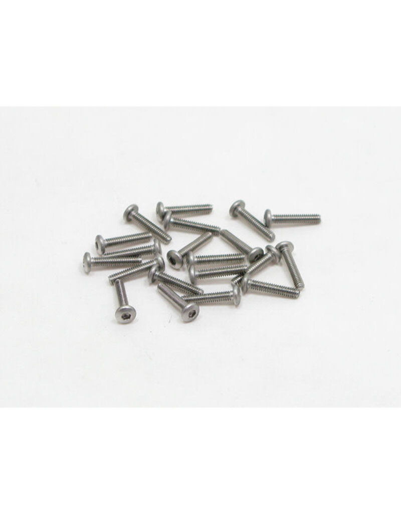PN RACING KEN 700310 M2 X 10 COUNTERSUNK STAINLESS STEEL HEX MACHINE SCREWS