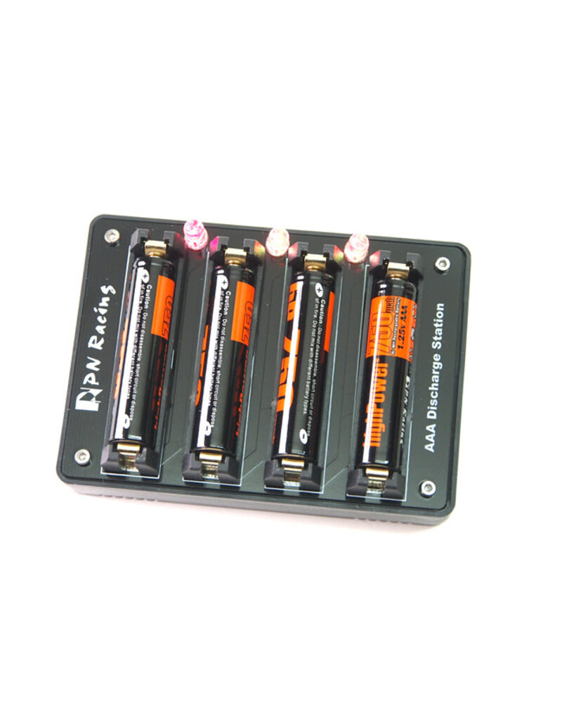 PN RACING KEN 500758 MINI-Z AAA BATTERY DISCHARGE STATION