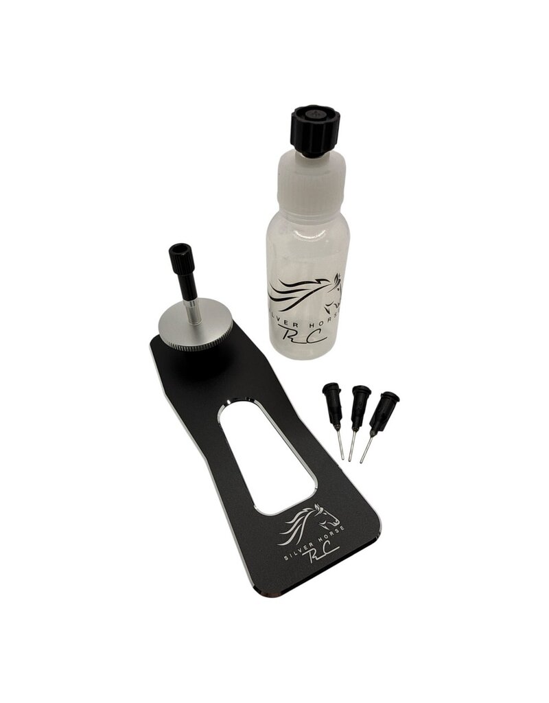 SILVER HORSE SHRC SH0272-B BLACKSMITH TIRE GLUING JIG: BLACK