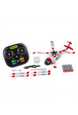 RAGE RC RGR6151 HERO-COPTER BL, 4-BLADE BRUSHLESS RTF HELI: COAST GUARD