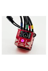FURITEK FTK-FUR-2791 SLIDETECH PRO TRACKBALL DRIFT & STOCK 1/10 SENSORED BRUSHLESS ESC W/OLED & INTERNAL FAN: RED