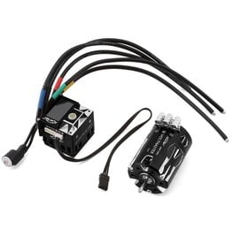 FURITEK FTK-FUR-2793 SLIDEVOLT PRO 1/10 DRIFT SENSORED BRUSHLESS ESC & MOTOR COMBO (10.5T): BLACK