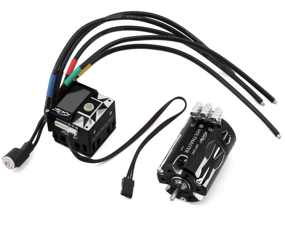 FTK-FUR-2793 SLIDEVOLT PRO 1/10 DRIFT SENSORED BRUSHLESS ESC & MOTOR COMBO (10.5T): BLACK