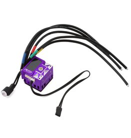 FURITEK FTK-FUR-2792 SLIDETECH PRO TRACKBALL DRIFT & STOCK 1/10 SENSORED BRUSHLESS ESC W/OLED & INTERNAL FAN: PURPLE