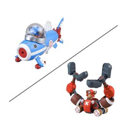 BANDAI BAS2766727 CHOPPER ROBOT 3 & 5 "ONE PIECE" ACTION FIGURE MODEL KIT (SUBMARINE/CRANE)