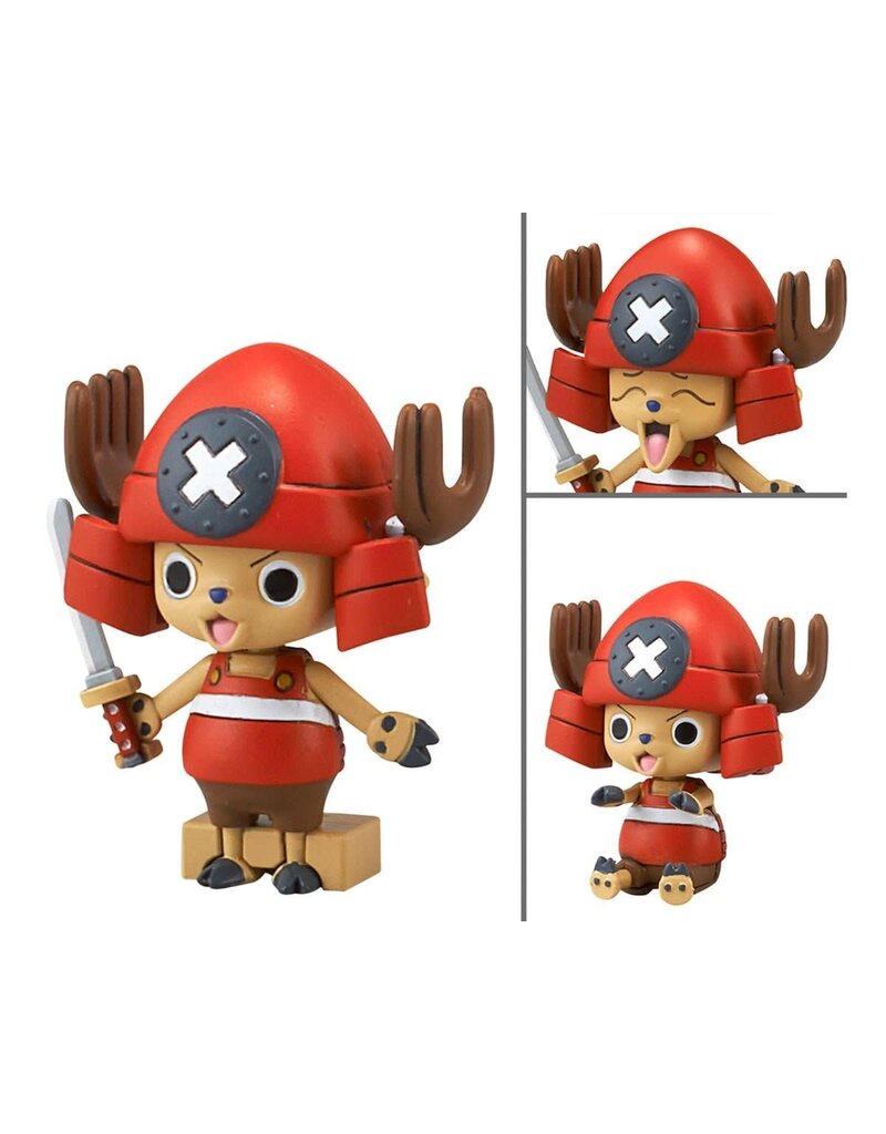 BANDAI BAS2766727 CHOPPER ROBOT 3 & 5 "ONE PIECE" ACTION FIGURE MODEL KIT (SUBMARINE/CRANE)