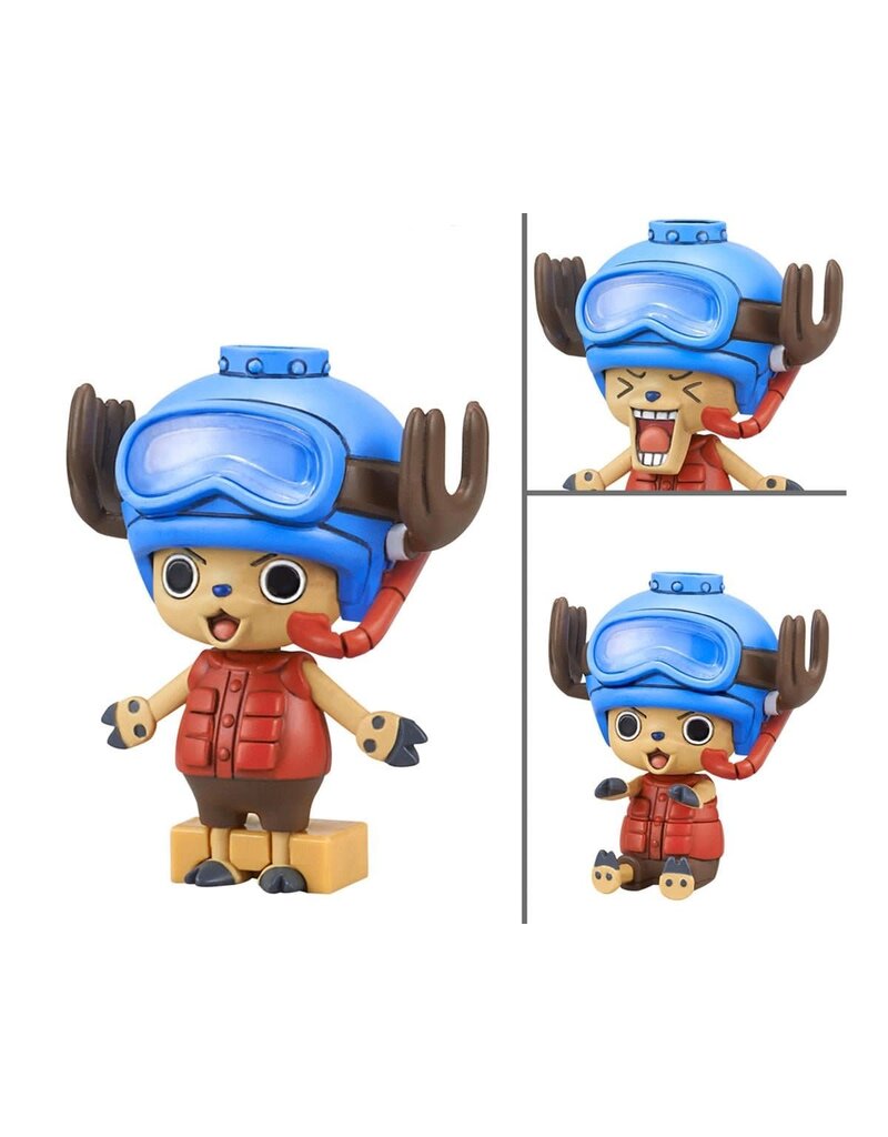 BANDAI BAS2766727 CHOPPER ROBOT 3 & 5 "ONE PIECE" ACTION FIGURE MODEL KIT (SUBMARINE/CRANE)