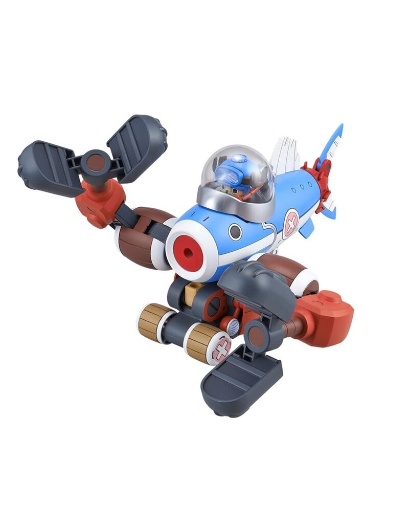 BANDAI BAS2766727 CHOPPER ROBOT 3 & 5 "ONE PIECE" ACTION FIGURE MODEL KIT (SUBMARINE/CRANE)