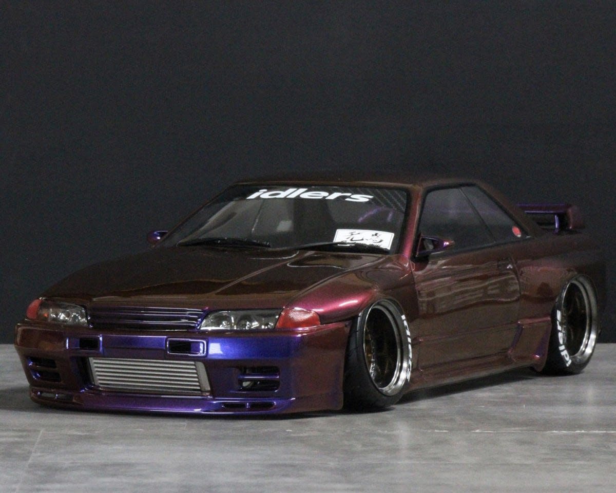 PAB-3232 1/10 NISSAN SKYLINE BNR32 GT-R DRIFT BODY SET (CLEAR) (255-257MM)