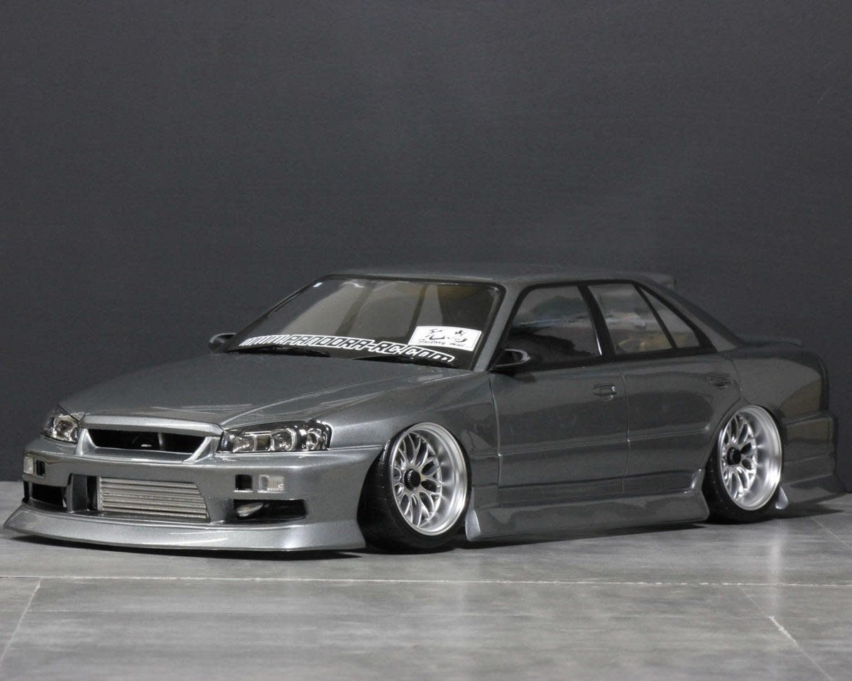 PAB-3238 1/10 NISSAN SKYLINE ER34 SEDAN DRIFT BODY SET (CLEAR) (257-260MM)