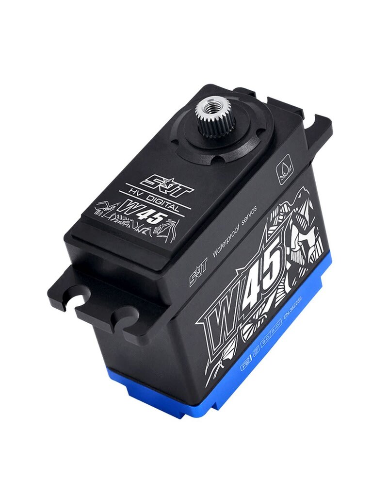 SRT SRTW45 STANDARD HV CORELESS WATERPROOF SERVO, .18SEC / 624.9OZ @ 8.4V
