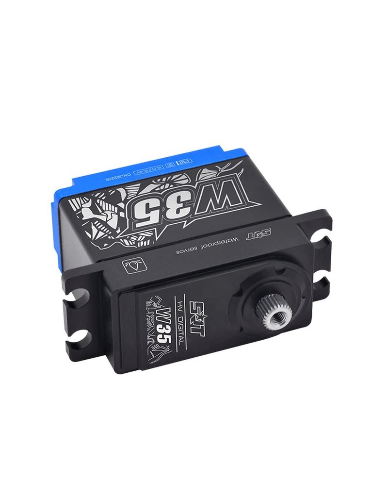 SRT SRTW35 STANDARD HV CORELESS WATERPROOF SERVO, .10SEC / 486.1OZ @ 8.4V