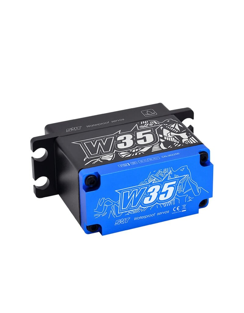 SRT SRTW35 STANDARD HV CORELESS WATERPROOF SERVO, .10SEC / 486.1OZ @ 8.4V