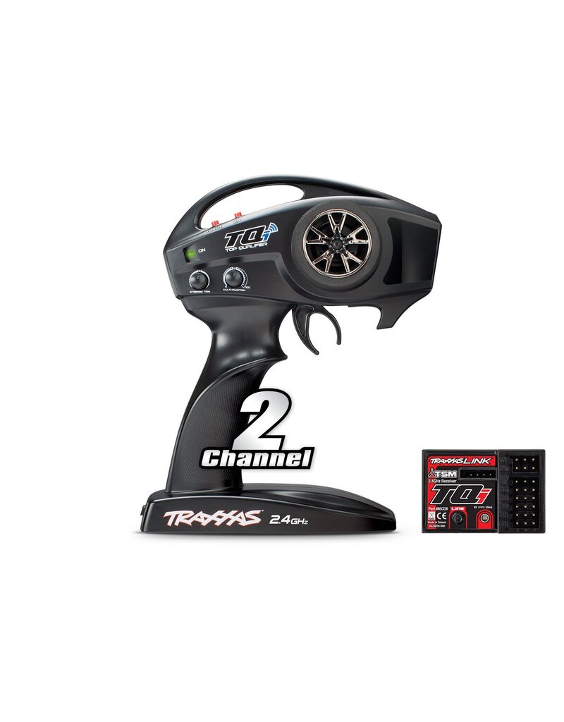 TRAXXAS TRA6509A 2-CH TQI 2.4 GHZ TRANSMITTER WITH TSM RECEIVER