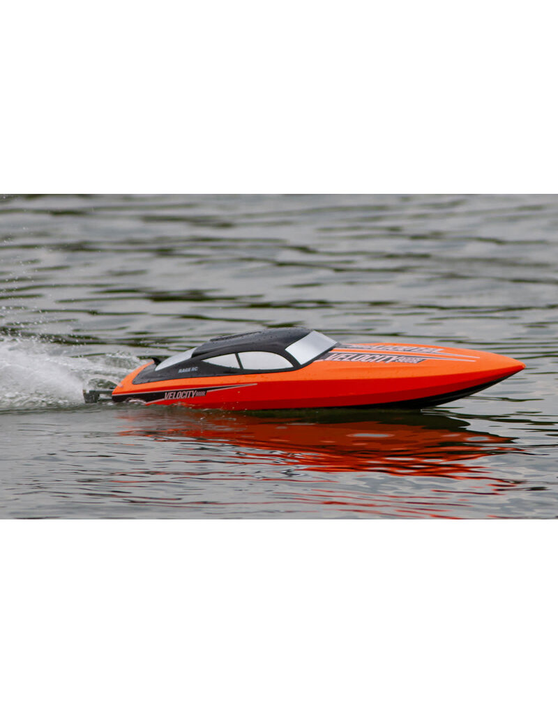 RAGE RC RGRB1209 VELOCITY 900BL BRUSHLESS 32" DEEP VEE RTR BOAT