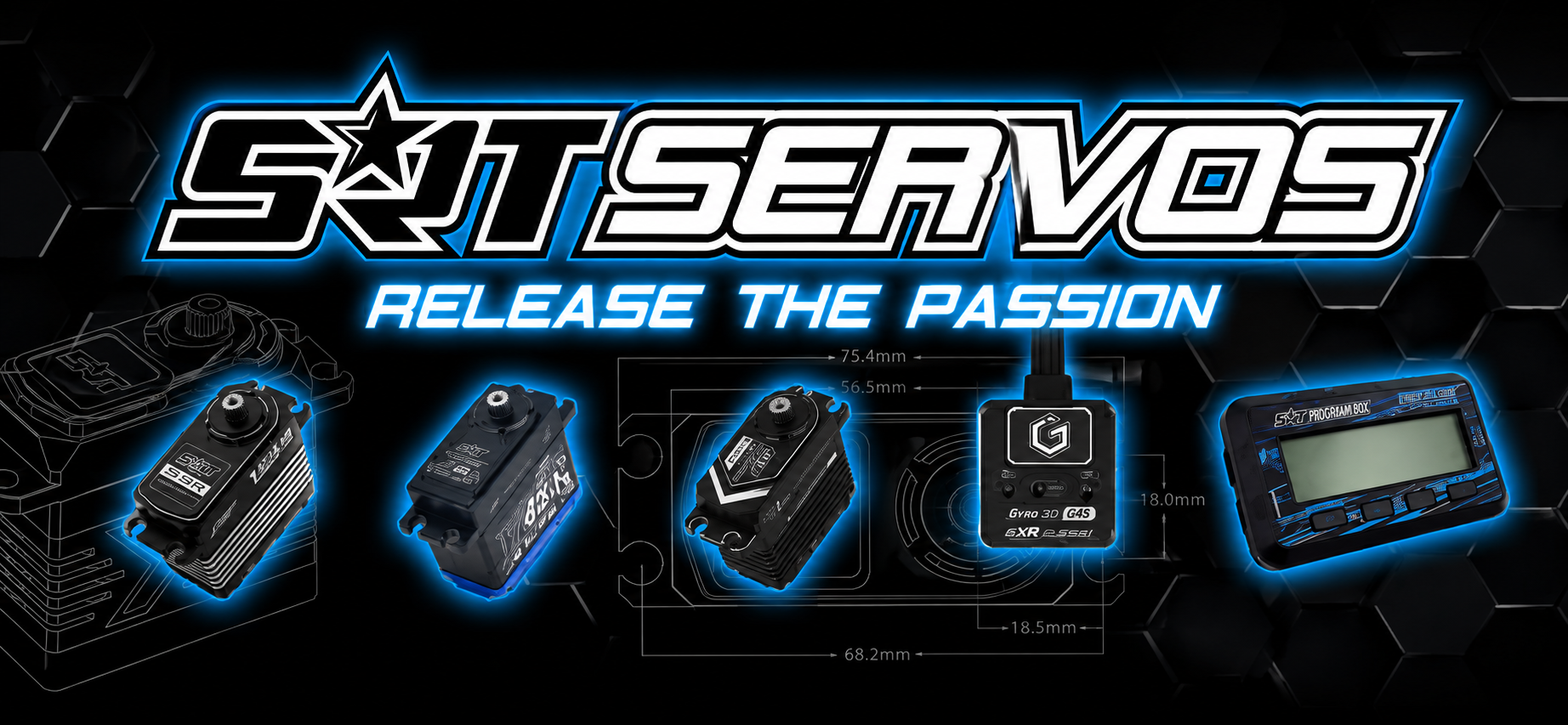 We now carry SRT servos!