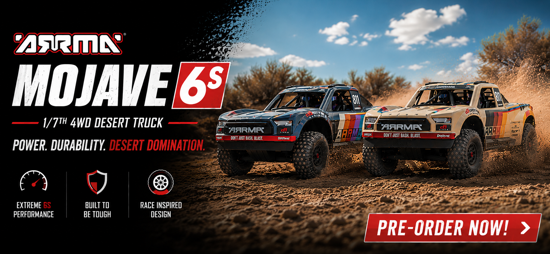 ARRMA MOJAVE 6S