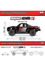ARRMA ***PRE-ORDER***  ARA7704V3T1 1/7 MOJAVE 4X4 6S EXB RTR BRUSHLESS DESERT TRUCK: BLACK