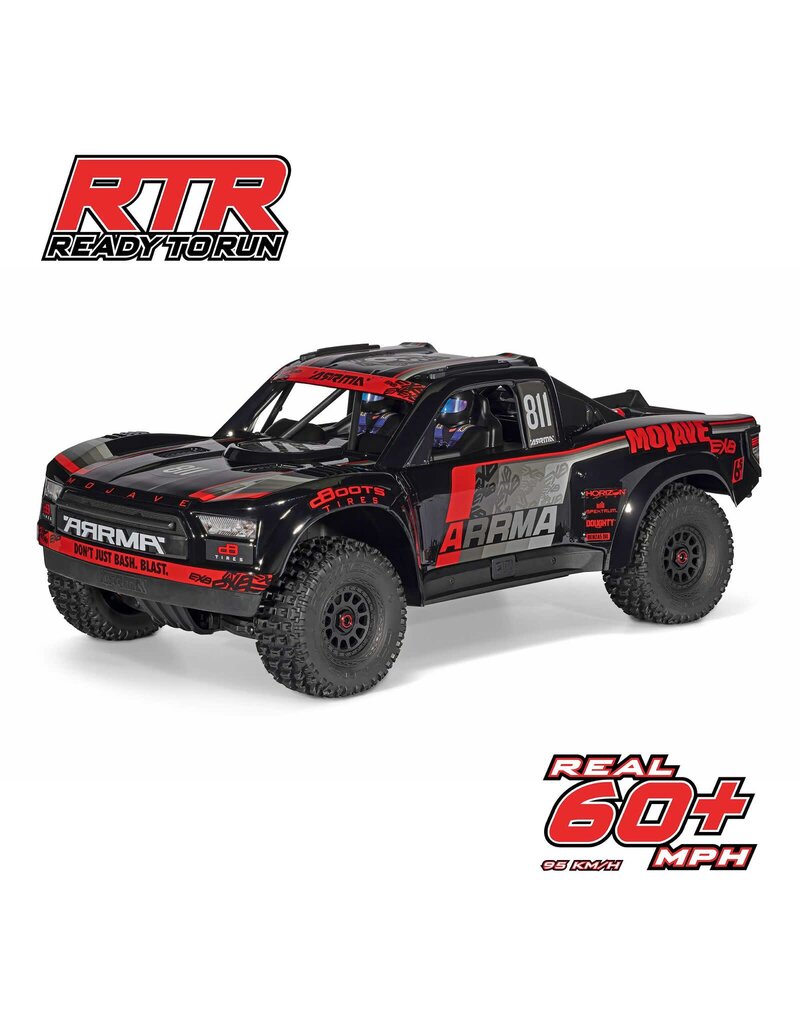 ARRMA ***PRE-ORDER***  ARA7704V3T1 1/7 MOJAVE 4X4 6S EXB RTR BRUSHLESS DESERT TRUCK: BLACK
