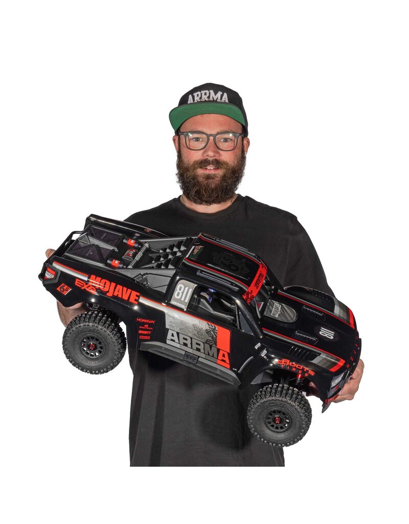 ARRMA ***PRE-ORDER***  ARA7704V3T1 1/7 MOJAVE 4X4 6S EXB RTR BRUSHLESS DESERT TRUCK: BLACK