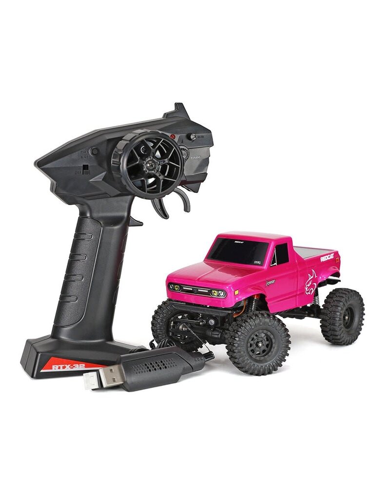 REDCAT RACING RER44375 ASCENT-32 V2 - 1/32 SCALE BRUSHED ELECTRIC ROCK CRAWLER PINK