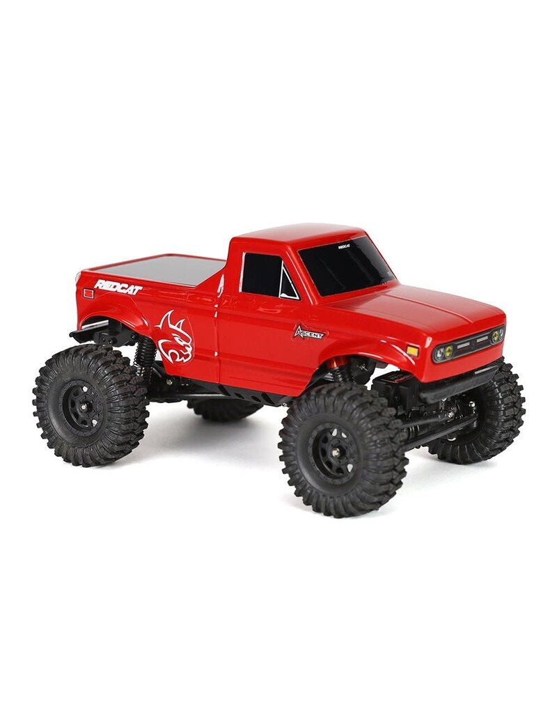 REDCAT RACING RER44376 ASCENT-32 V2 - 1/32 SCALE BRUSHED ELECTRIC ROCK CRAWLER RED