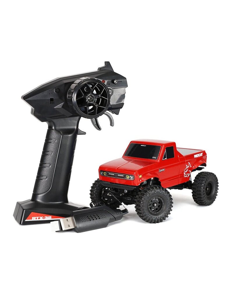 REDCAT RACING RER44376 ASCENT-32 V2 - 1/32 SCALE BRUSHED ELECTRIC ROCK CRAWLER RED