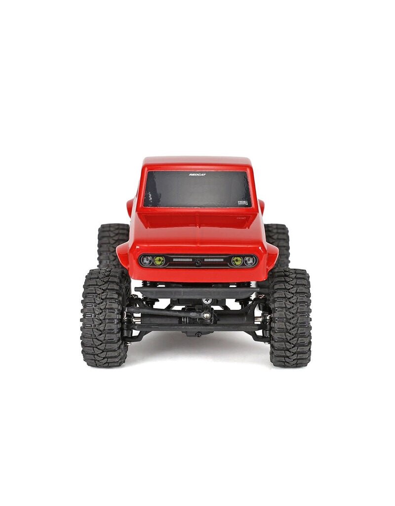 REDCAT RACING RER44376 ASCENT-32 V2 - 1/32 SCALE BRUSHED ELECTRIC ROCK CRAWLER RED