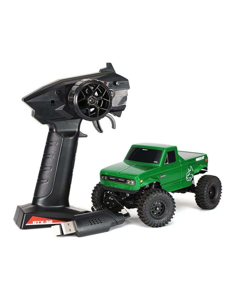 REDCAT RACING RER44374 ASCENT-32 V2 - 1/32 SCALE BRUSHED ELECTRIC ROCK CRAWLER GREEN