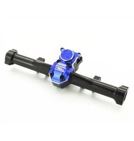 TREAL TRLX0036LP6RD REAR AXLE HOUSING FOR SCX24 GLADIATOR BLACK/BLUE